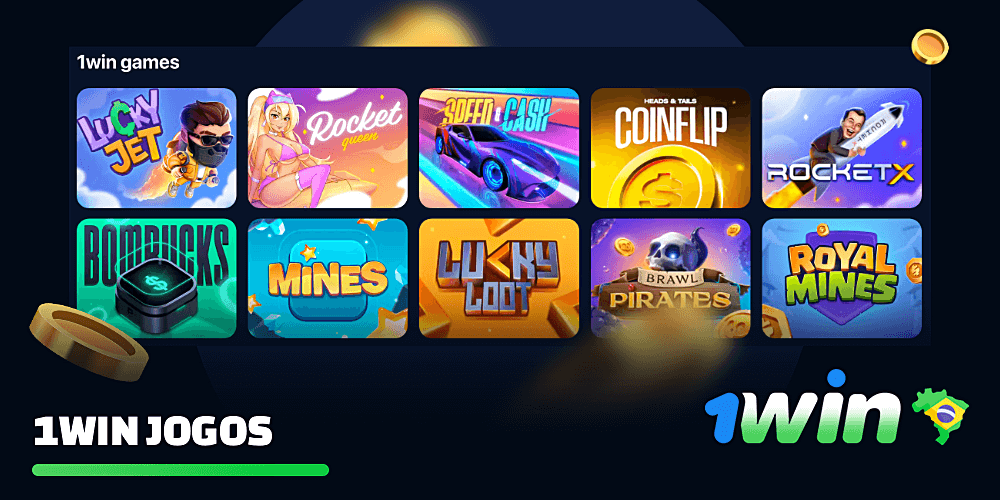 O cassino 1win oferece muitos jogos exclusivos que você não encontrará em outras plataformas
