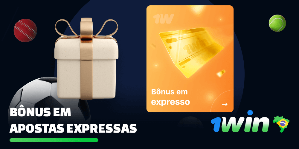 O bônus expresso 1win foi criado para os jogadores que fazem apostas múltiplas em diferentes eventos esportivos