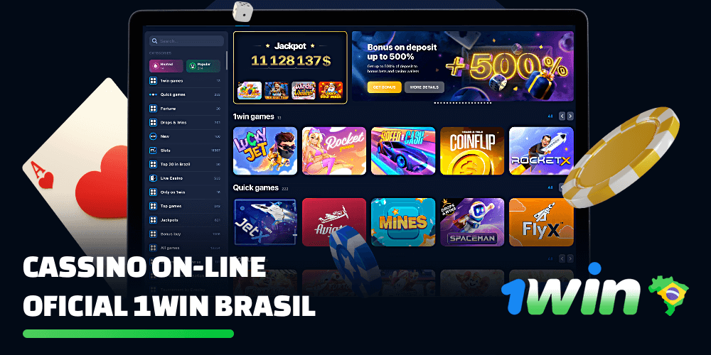 Há milhares de jogos diferentes disponíveis para os usuários do Brasil no cassino on-line 1win, incluindo caça-níqueis e jogos com dealer