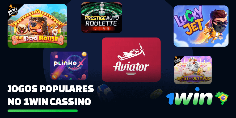O casino online 1win tem muitos jogos populares