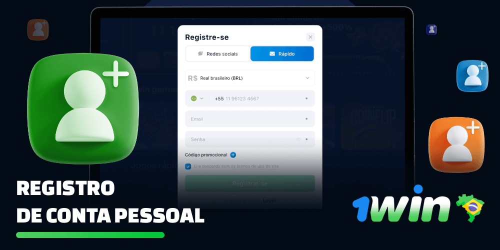 O registro na 1win é necessário para acessar todos os recursos e funcionalidades da plataforma